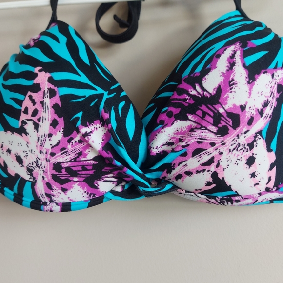 LA VIE EN ROSE AQUA ♡ Ladies Bikini - Picture 8 of 10